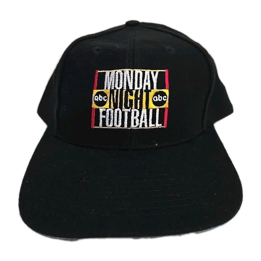 Vintage 90s Monday Night Football Snapback Hat ABC Top of the World DEADSTOCK MN